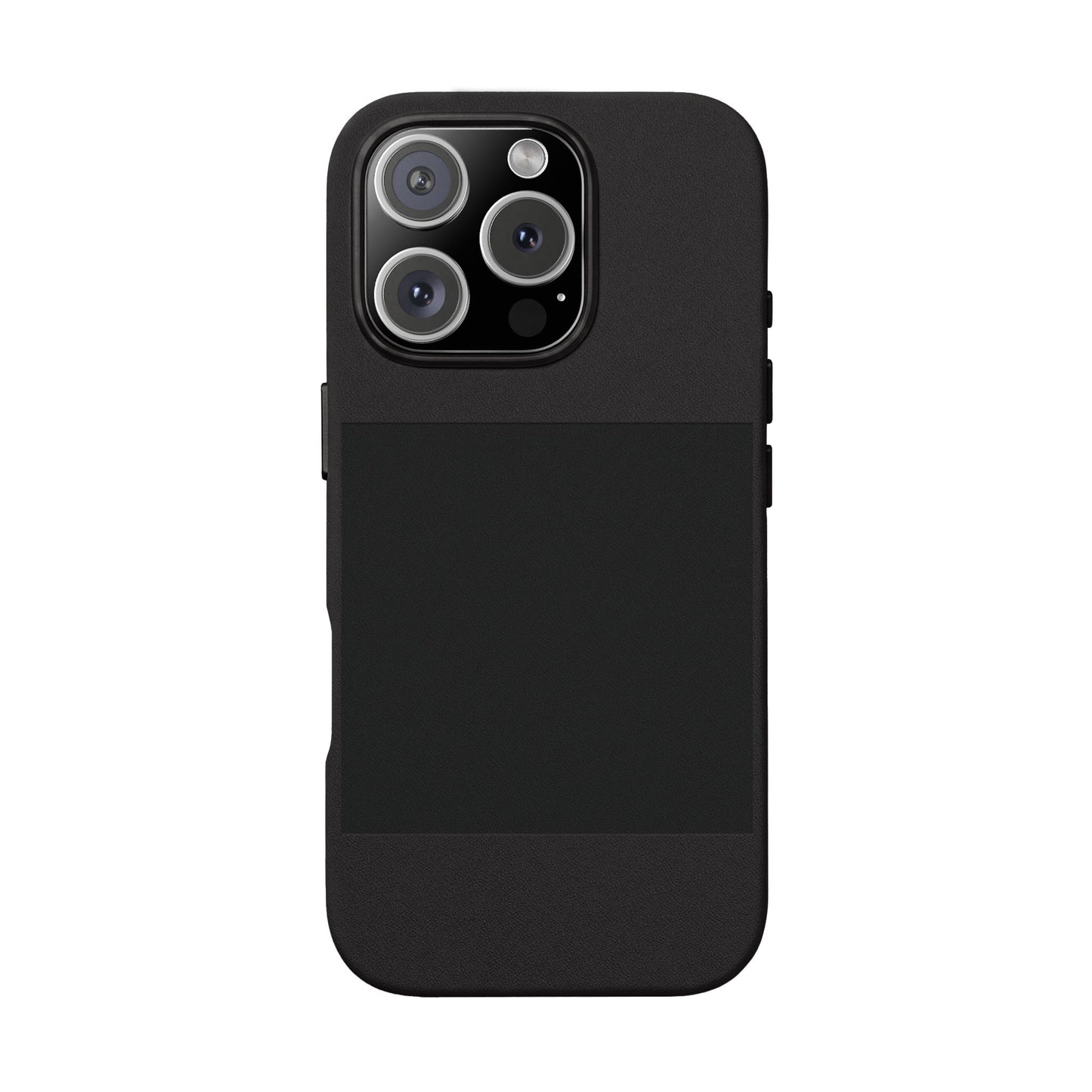 Engravable PU Leather Phone Case — Customizable Slim Protective Cover