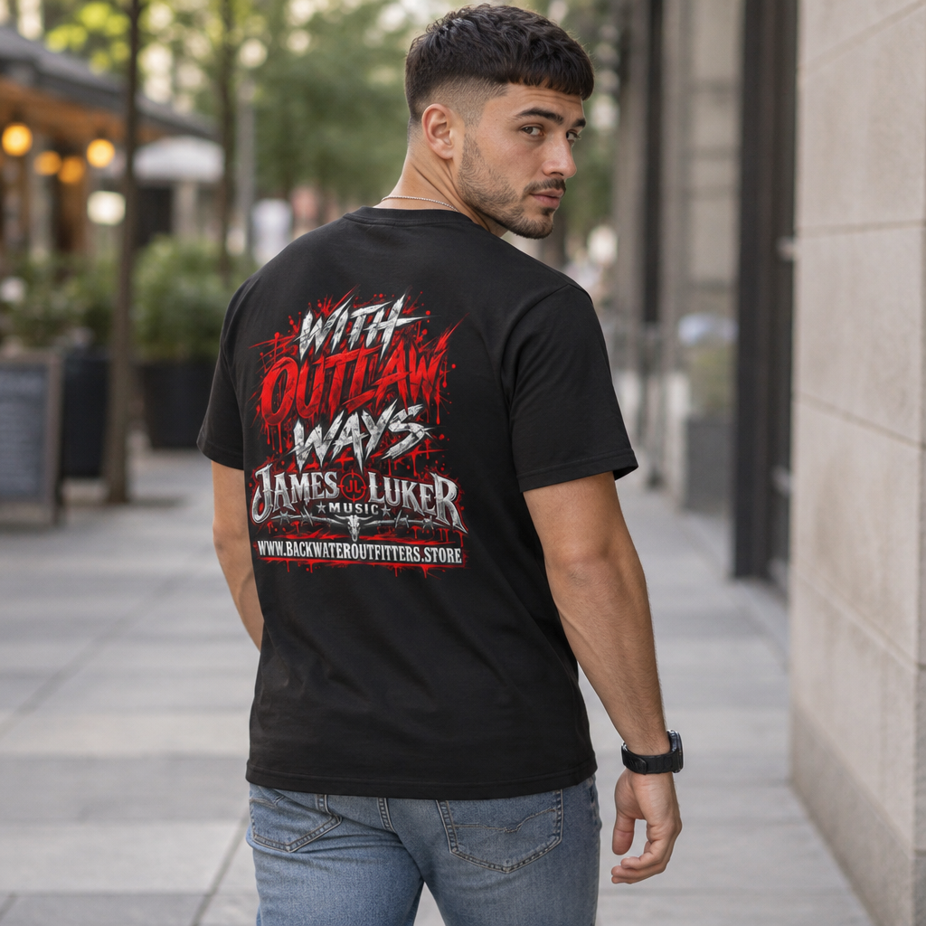 James Luker Roughneck Raised T-Shirt