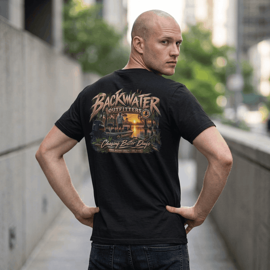 Backwater Outfitters Chasing Better Days T-Shirt