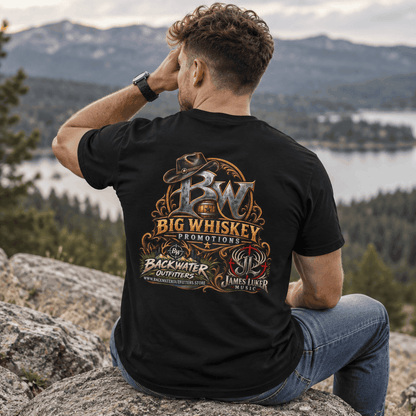 T-Shirt — Big Whiskey Promotions Backwater Outfitters Graphic