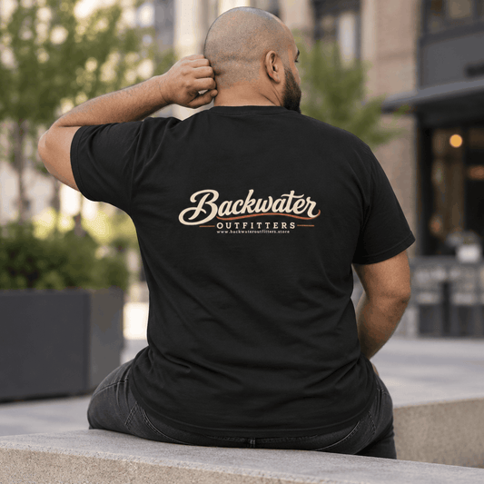 Backwater Outfitters Vintage Fishing T-Shirt