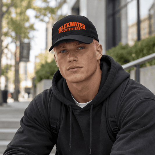 Backwater Outfitters Low Profile Baseball Cap — Outdoor Fishing & Adventure Hat