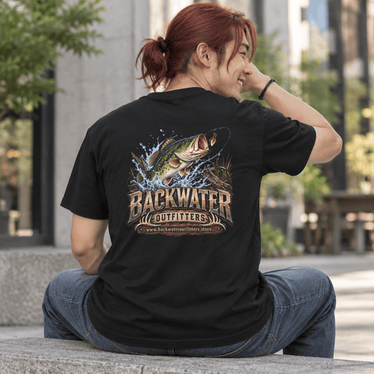 Backwater Outfitters Bass Fishing T-Shirt
