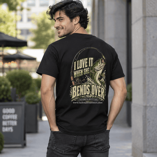 I Love It When She Bends Over Fishing T-Shirt