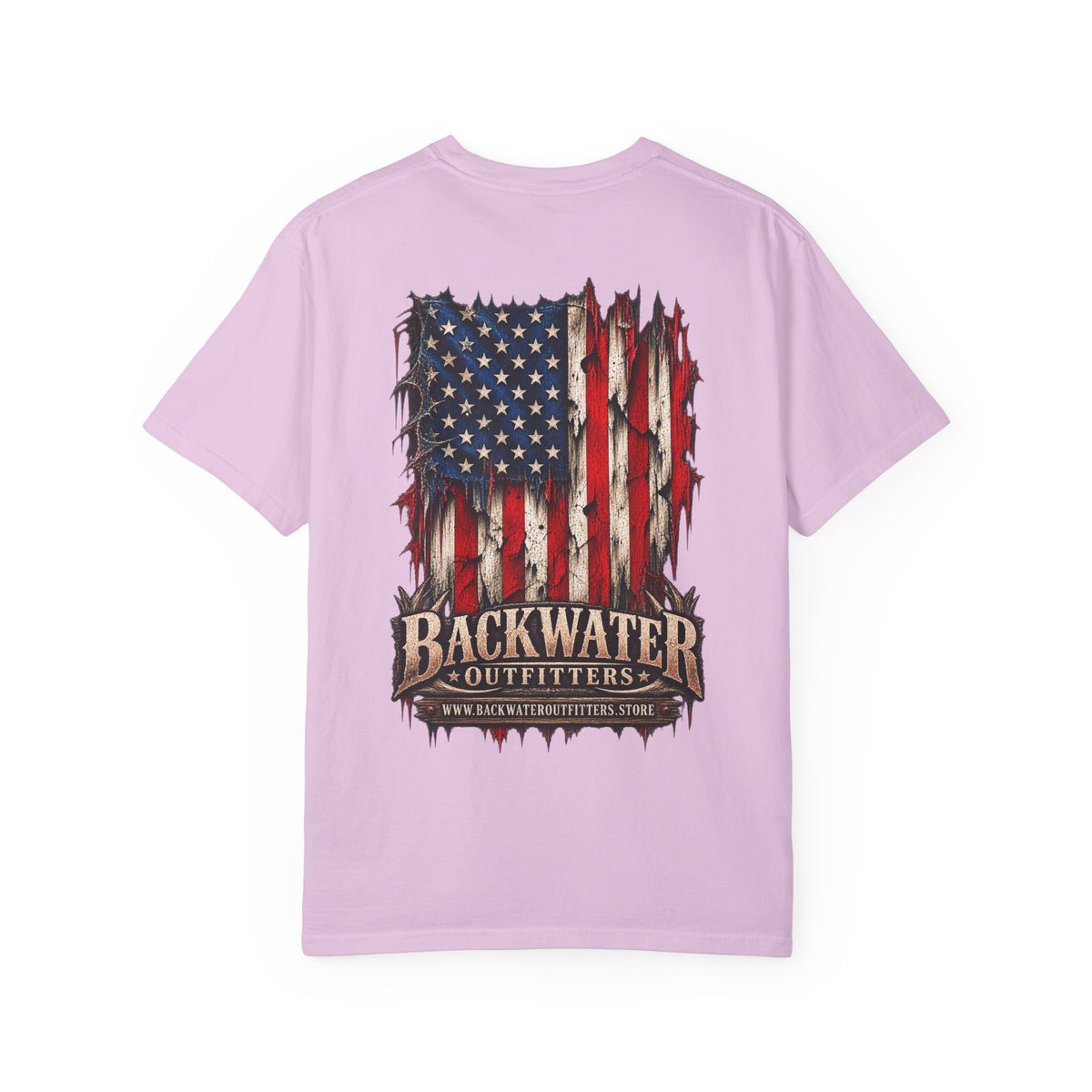 Backwater Outfitters American Flag T-Shirt