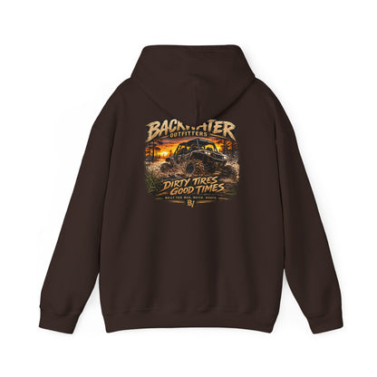 Backwater Outfitters 'Dirty Tires, Good Times' Hoodie