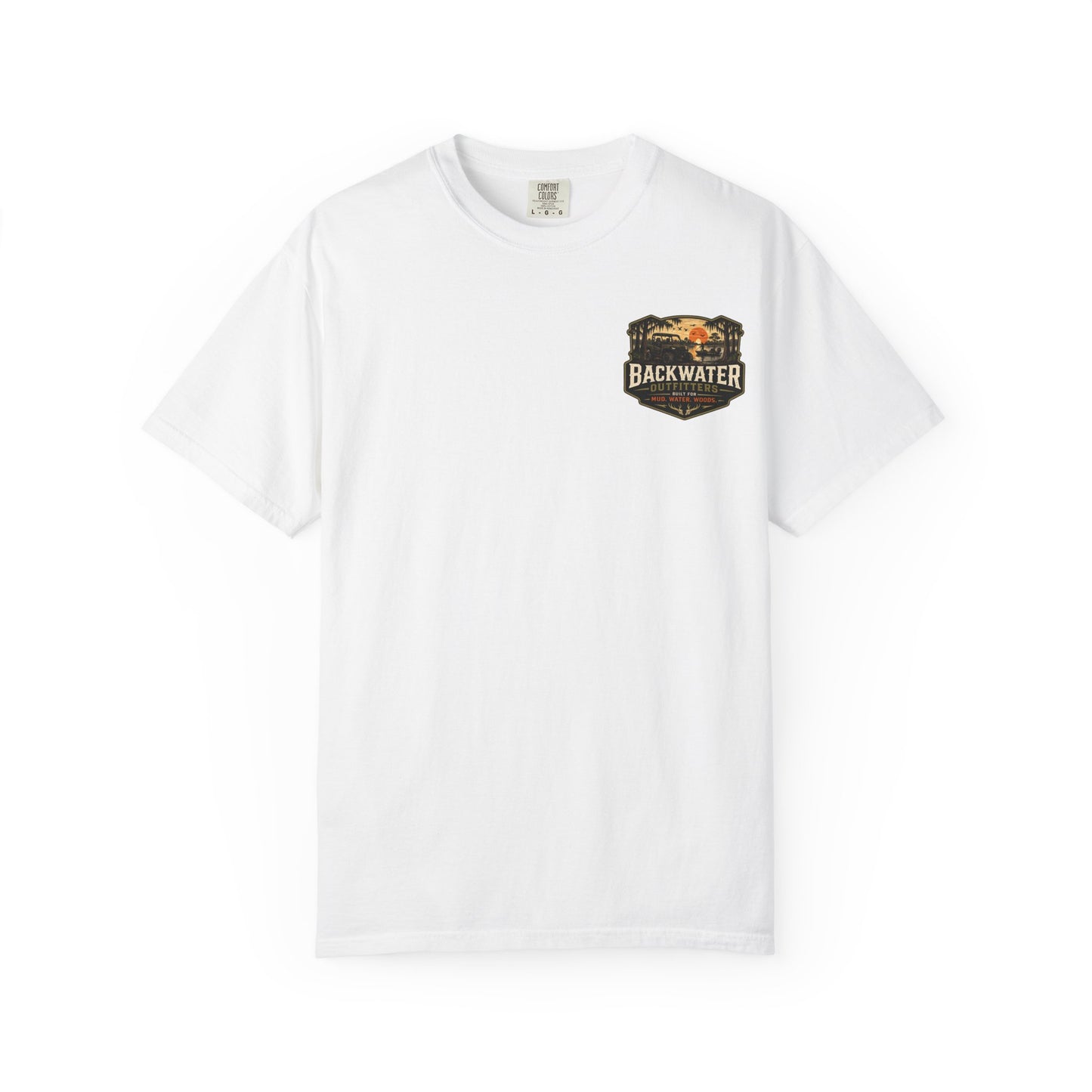 Backwater Outfitters "Dirty Tires, Good Times" T-Shirt