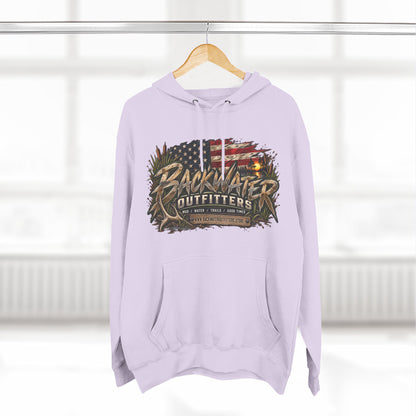Backwater Outfitters Off-Road Hoodie — American Flag & UTV Graphic Printify