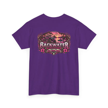 Backwater Sunset Tee — Coastal Fishing & Outdoors Graphic T-Shirt
