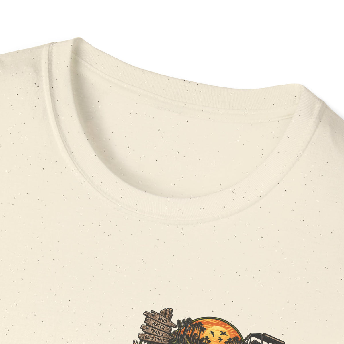 Simply Backwater Outfitters Fishing Tee – Sunset Swamp Outdoor Shirt Printify