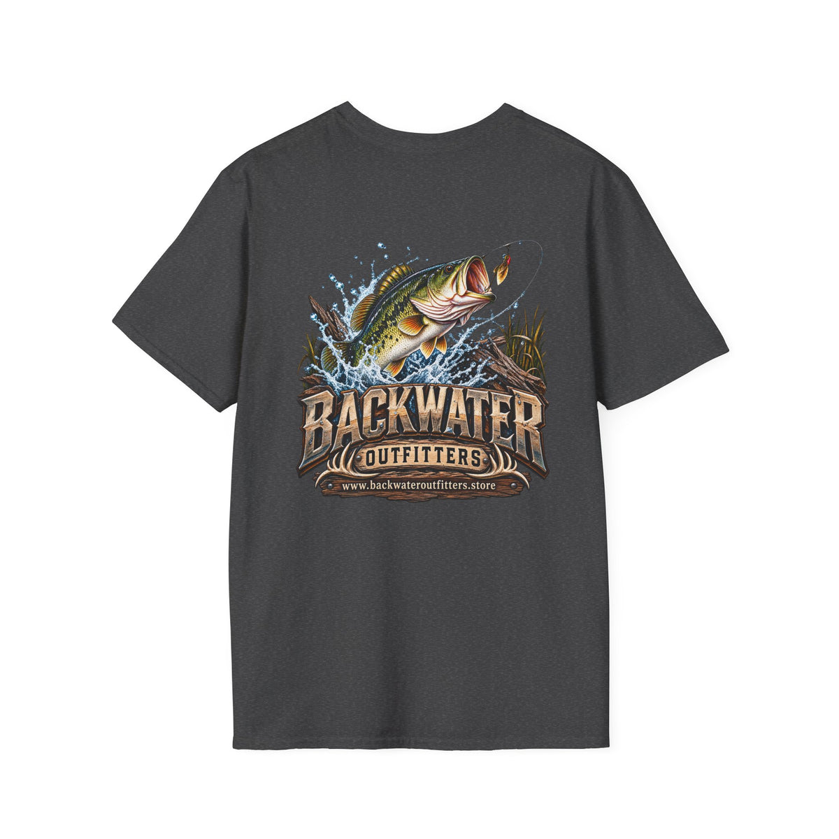 Backwater Outfitters Bass Fishing T-Shirt