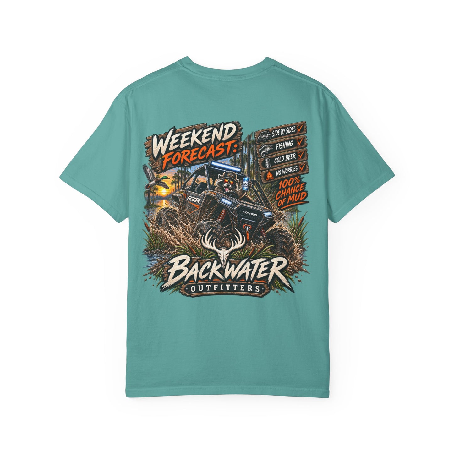 Backwater Outfitters "Weekend Forecast" T-Shirt