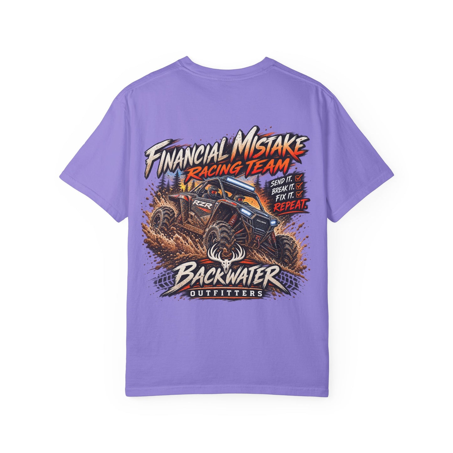 Backwater Outfitters "Financial Mistake Racing Team" T-Shirt