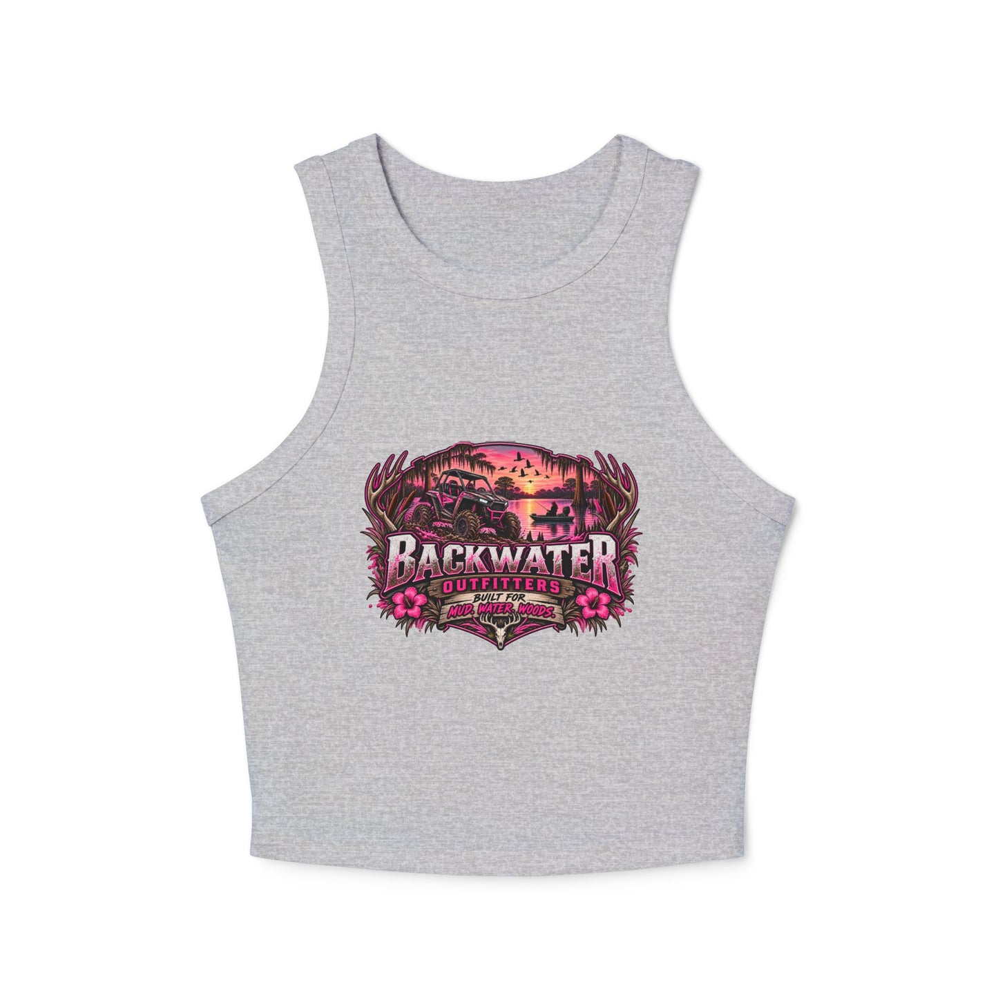 Women's Micro Rib Racer Tank Top