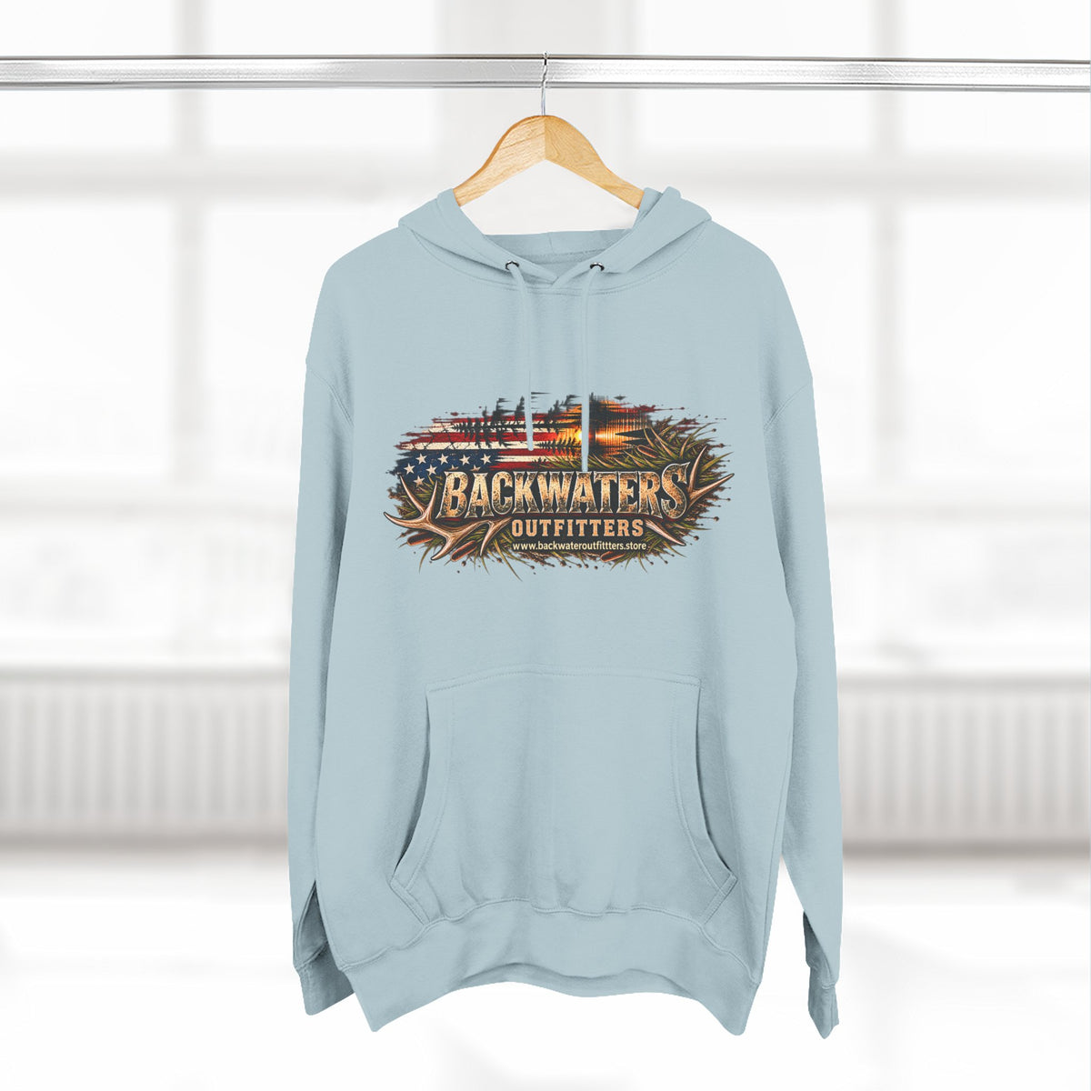 Backwater Outfitters “I Wasn’t Born to Fit In” Outdoor Hoodie