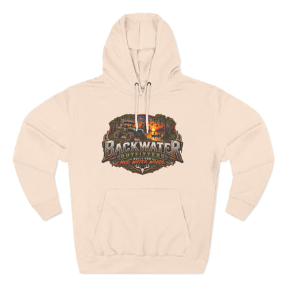 Backwater Outfitters Off-Road Hoodie – "Life's Better in the Backwoods" Graphic
