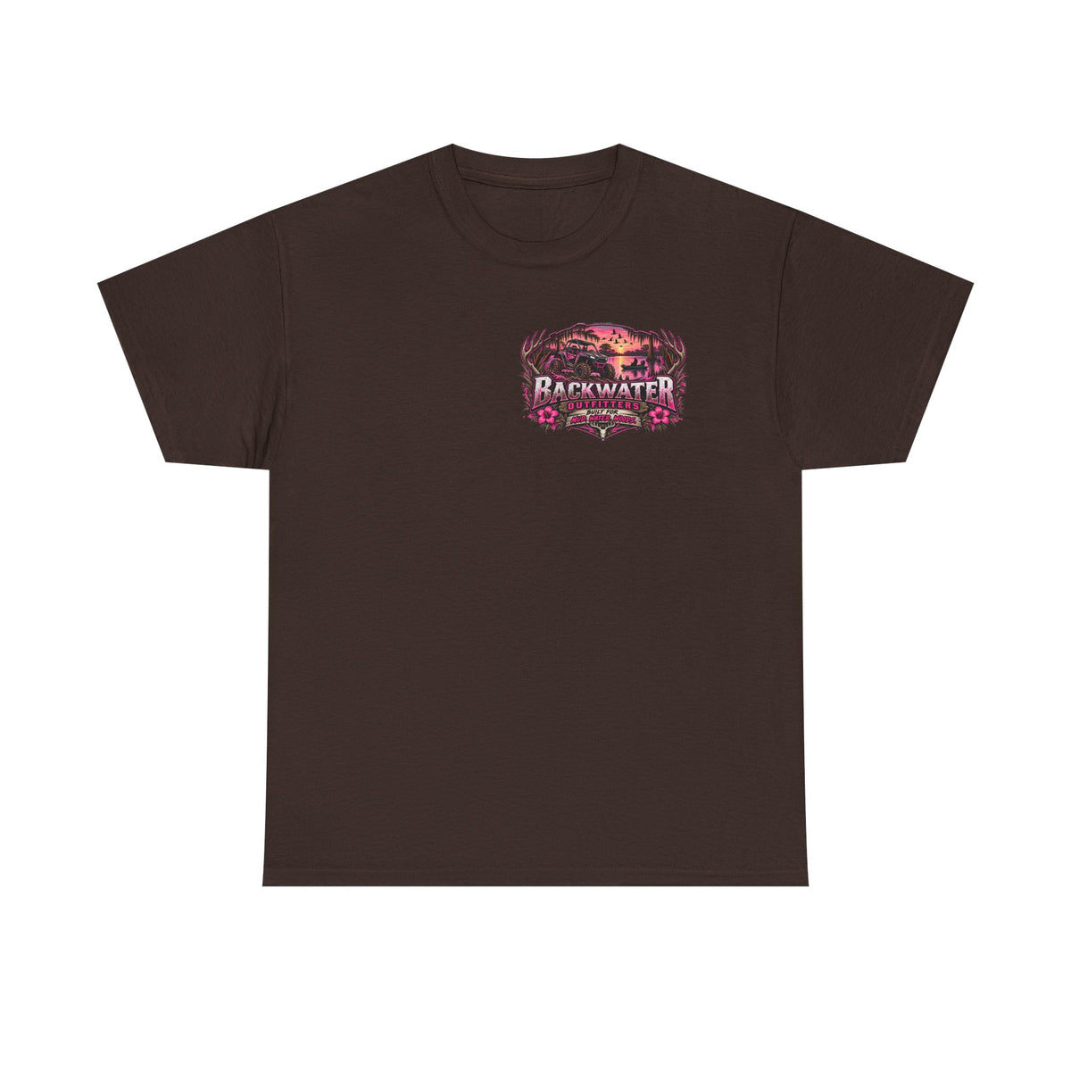 Backwater Outfitters 'Muddy Ducks, Good Times' Graphic Tee Printify