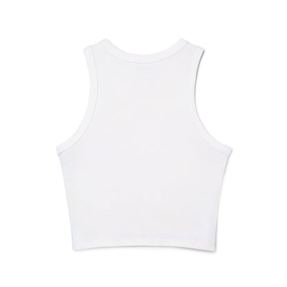 Backwater Outfitters Fish Hunt Ride Tank — Women's Graphic Racer Crop Top