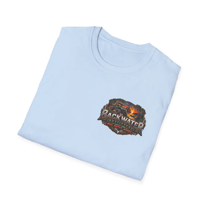 Backwater Outfitters Deer Hunting T-Shirt — Outdoor Hunting Graphic Tee Printify