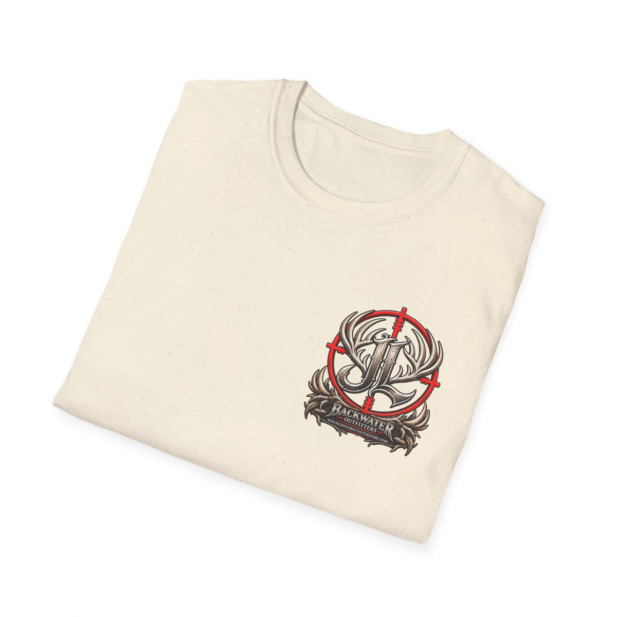 James Luker Indiana Creek Water Graphic T-Shirt — Backwater Outfitters Outdoor Tee Printify