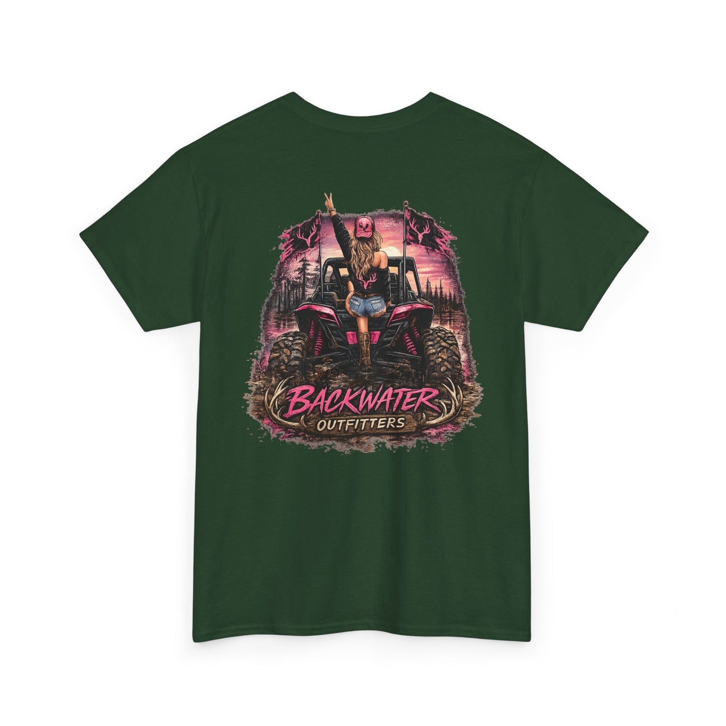 Backwater Outfitters T-Shirt — Fishing & Outdoors Graphic Tee