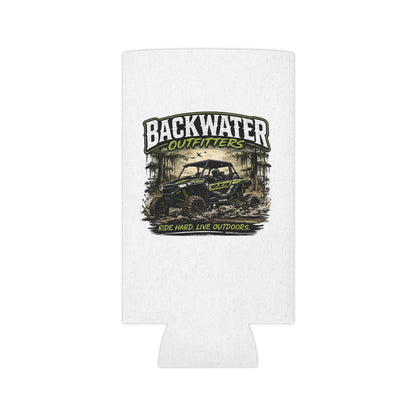 Backwater Outfitters Can Cooler – "Ride Hard, Live Outdoors" UTV Stubby Holder