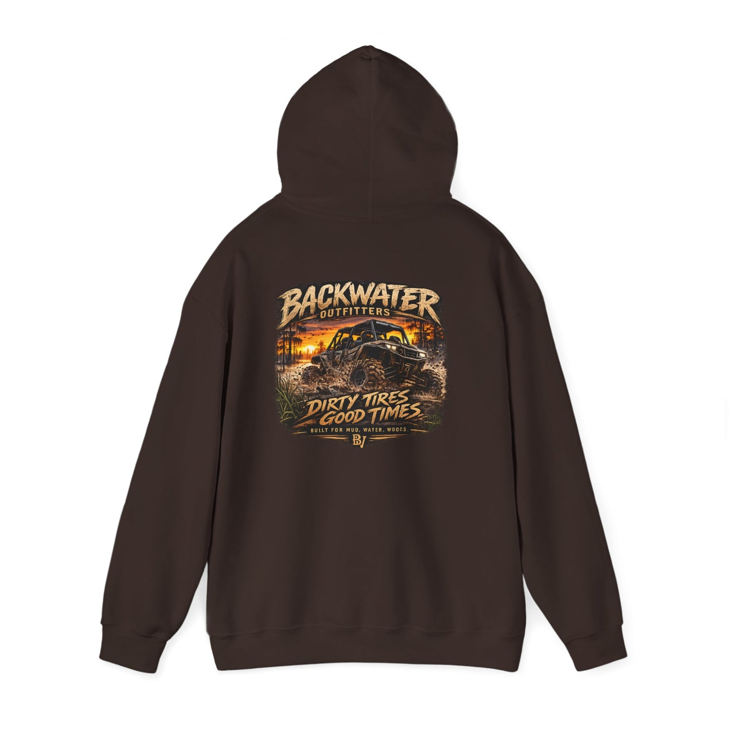 Backwater Outfitters 'Dirty Tires, Good Times' Hoodie