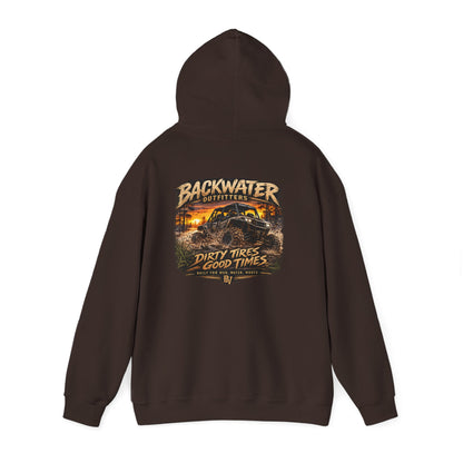 Backwater Outfitters 'Dirty Tires, Good Times' Hoodie