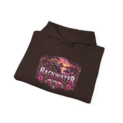 Backwater 'Wild At Heart' Hoodie – Outdoors Adventure Pullover Printify