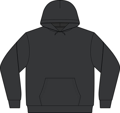 Camo Pullover Hoodie with Antler Monogram Emblem Printify