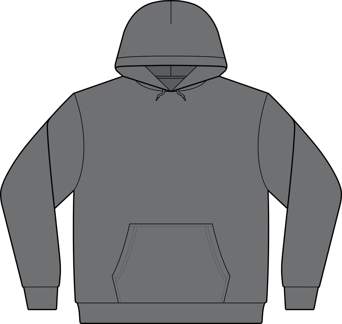 Camo Pullover Hoodie with Antler Monogram Emblem Printify