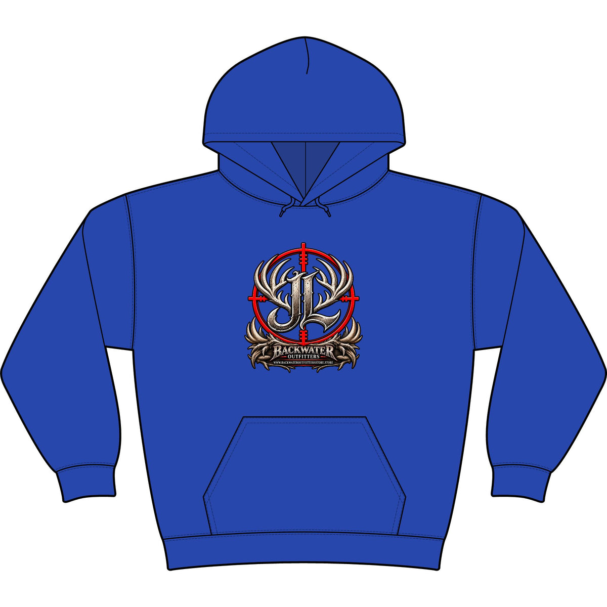 Huntmaster Target Crest Hoodie Printify