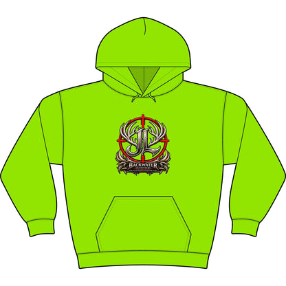 Huntmaster Target Crest Hoodie Printify