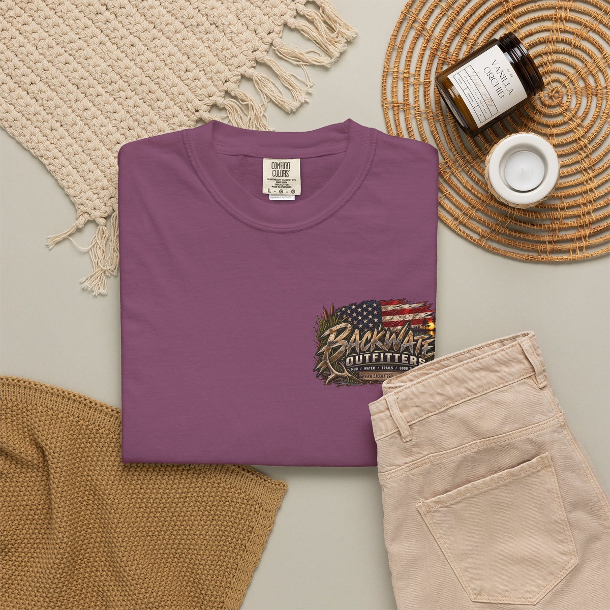 Off-Road UTV Graphic T-Shirt — "Backwater Outfitters" Adventure Tee