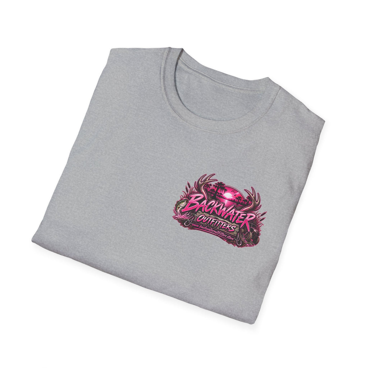 Women Mud Looks Better in Pink T-Shirt — Pink Mud Graphic Tee Printify