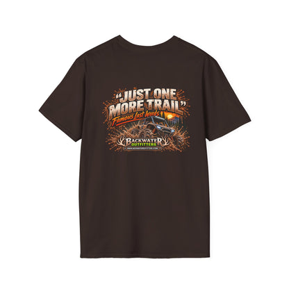 Buggy Backwater Outfitters Just One More Trail Trail T Shirt