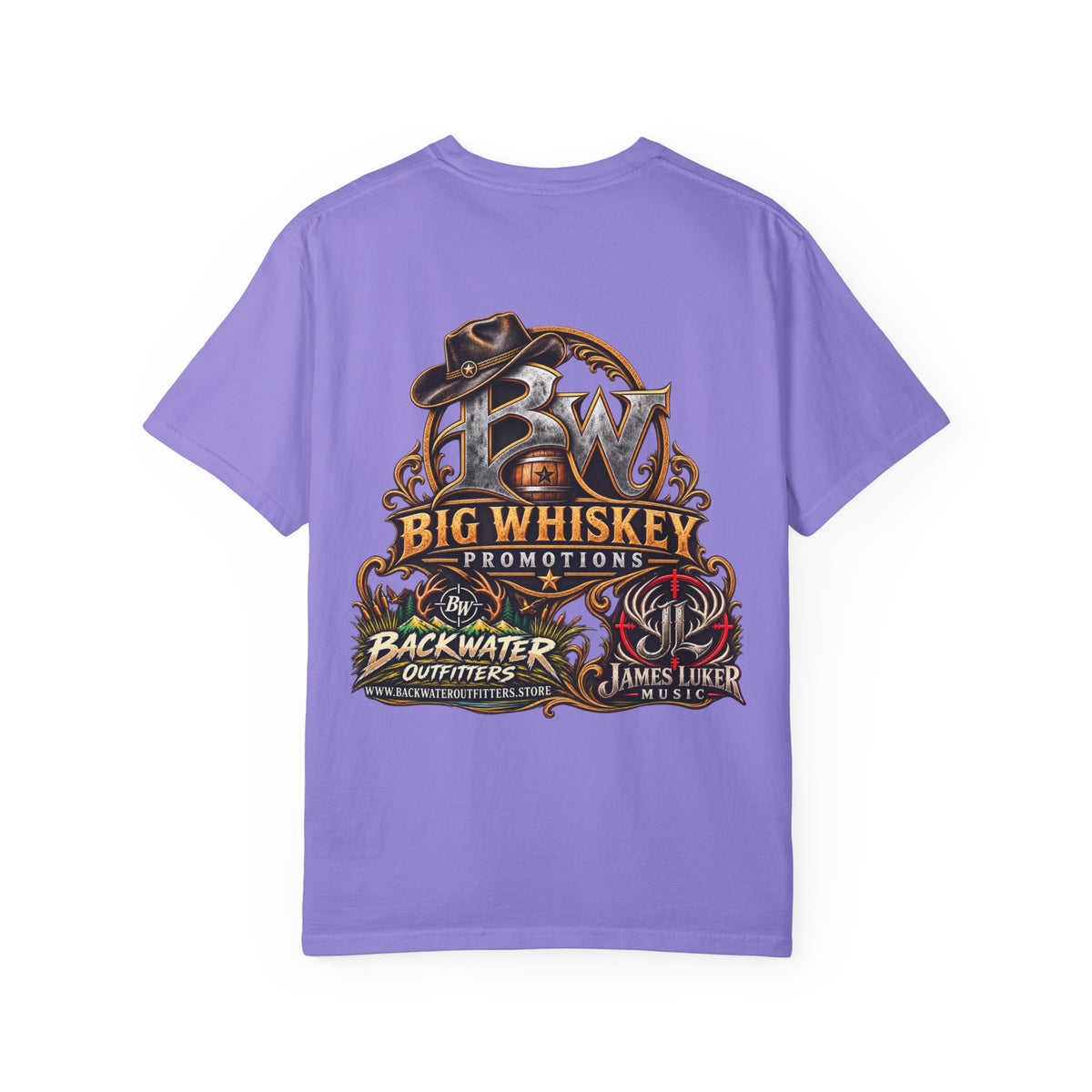 T-Shirt — Big Whiskey Promotions Backwater Outfitters Graphic