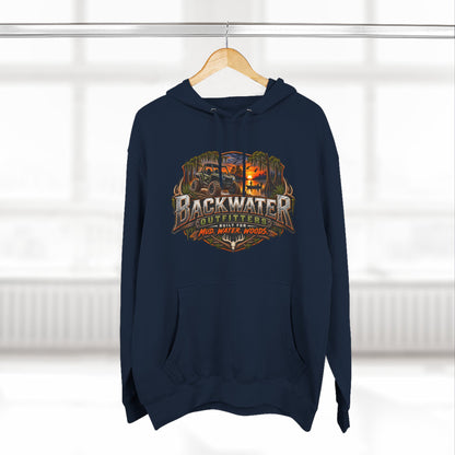 Backwater Outfitters "Weekend Forecast" Off-Road Hoodie — ATV Mud Riding Graphic Hoodie