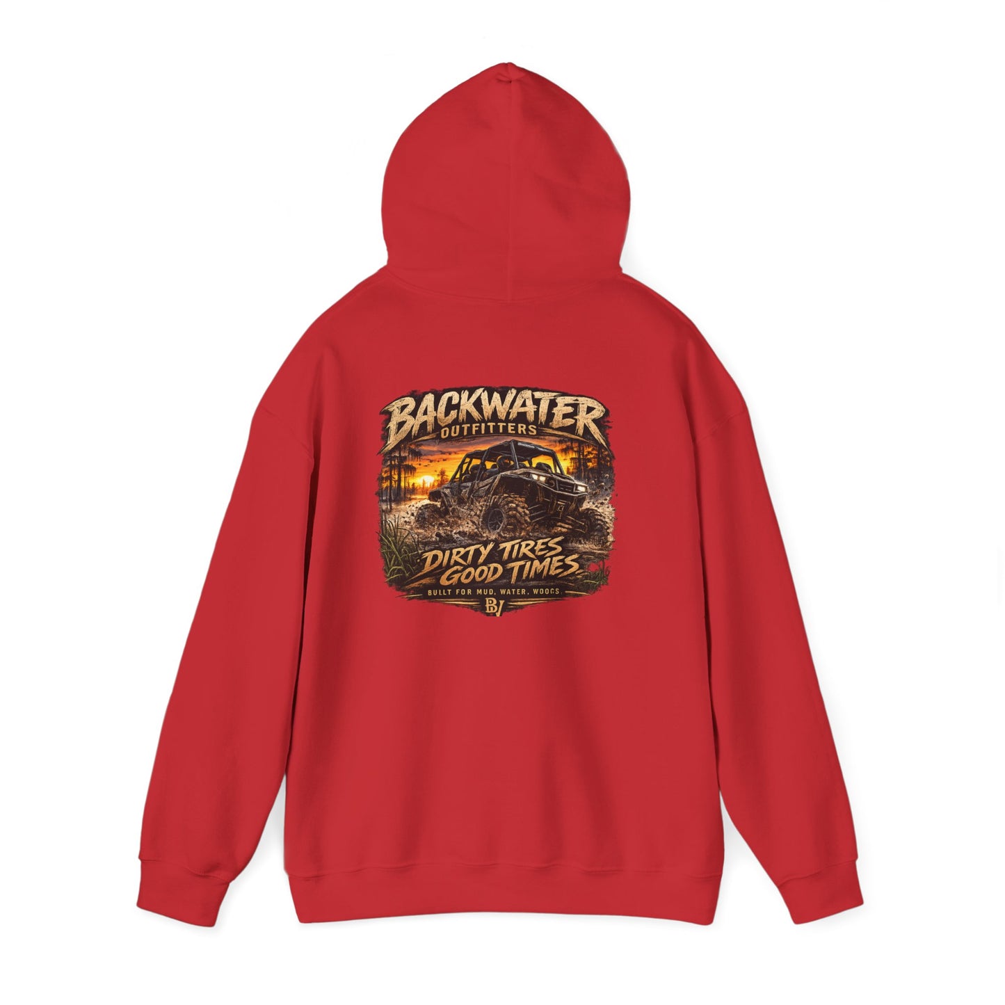 Backwater Outfitters 'Dirty Tires, Good Times' Hoodie