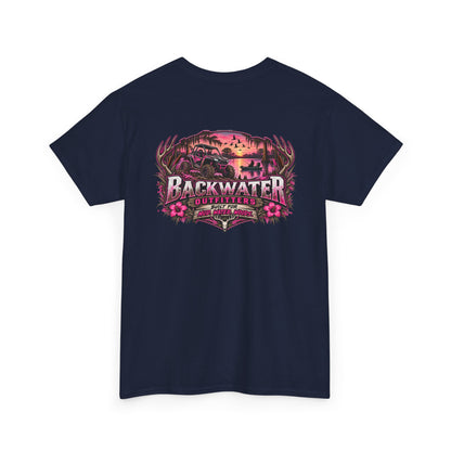 Backwater Sunset Tee — Coastal Fishing & Outdoors Graphic T-Shirt