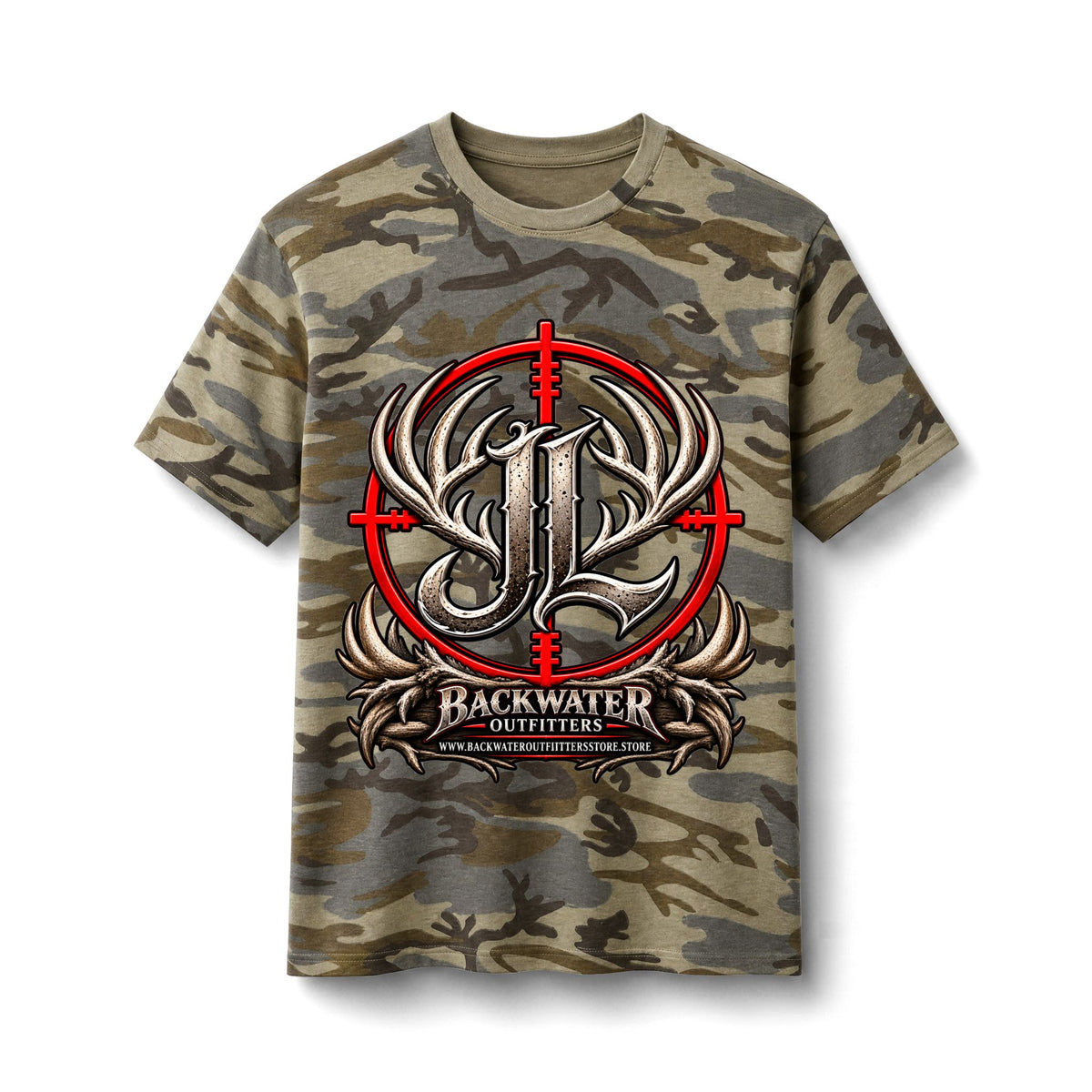 Core Cotton Camo Tee Printify