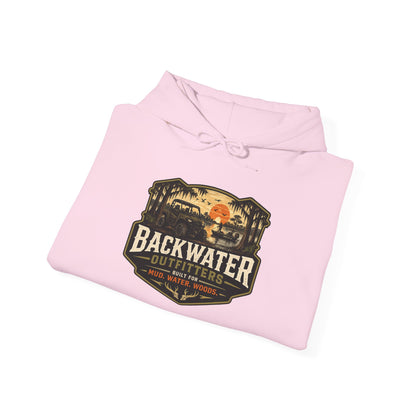 Backwater Outfitters Hoodie – "Can't Talk, I'm in a Stand Meeting" Hunting Hoodie