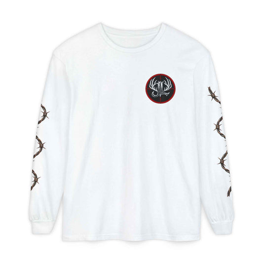 Barbed Wire Fences Graphic Long Sleeve Tee