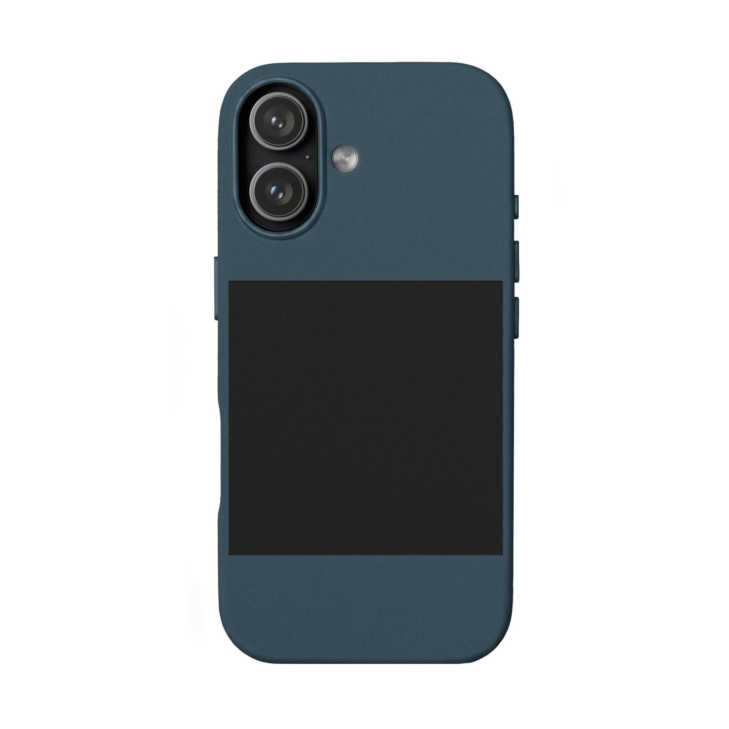Engravable PU Leather Phone Case — Customizable Slim Protective Cover
