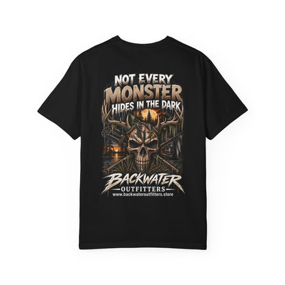 Not Every Monster Hides in the Dark Backwater Outfitters Graphic T-Shirt