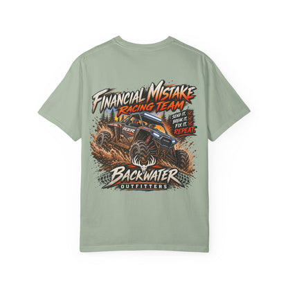 Backwater Outfitters "Financial Mistake Racing Team" T-Shirt