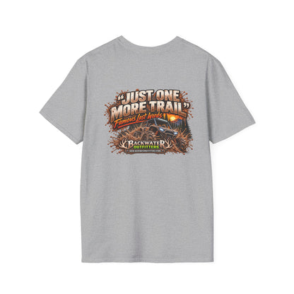 Buggy Backwater Outfitters Just One More Trail Trail T Shirt