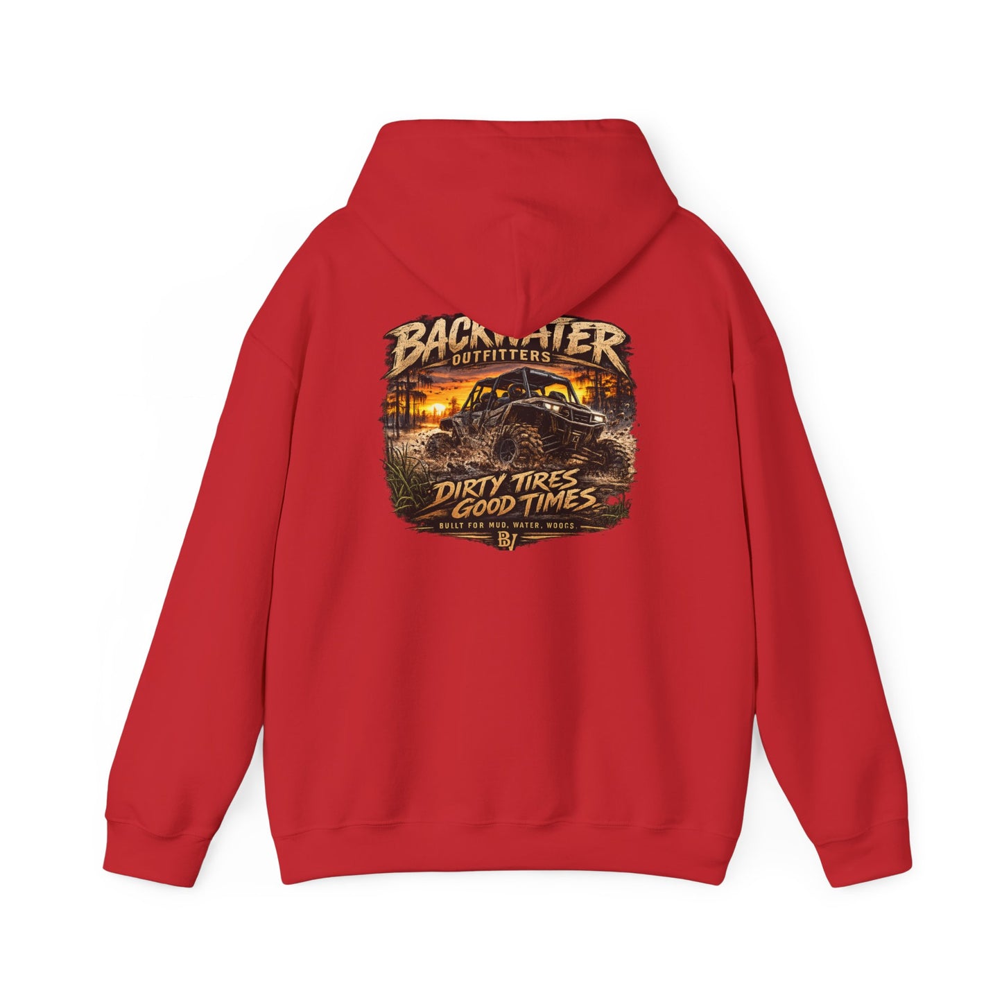 Backwater Outfitters 'Dirty Tires, Good Times' Hoodie