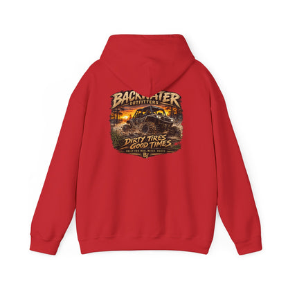 Backwater Outfitters 'Dirty Tires, Good Times' Hoodie