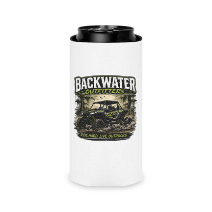 Backwater Outfitters Can Cooler – "Ride Hard, Live Outdoors" UTV Stubby Holder